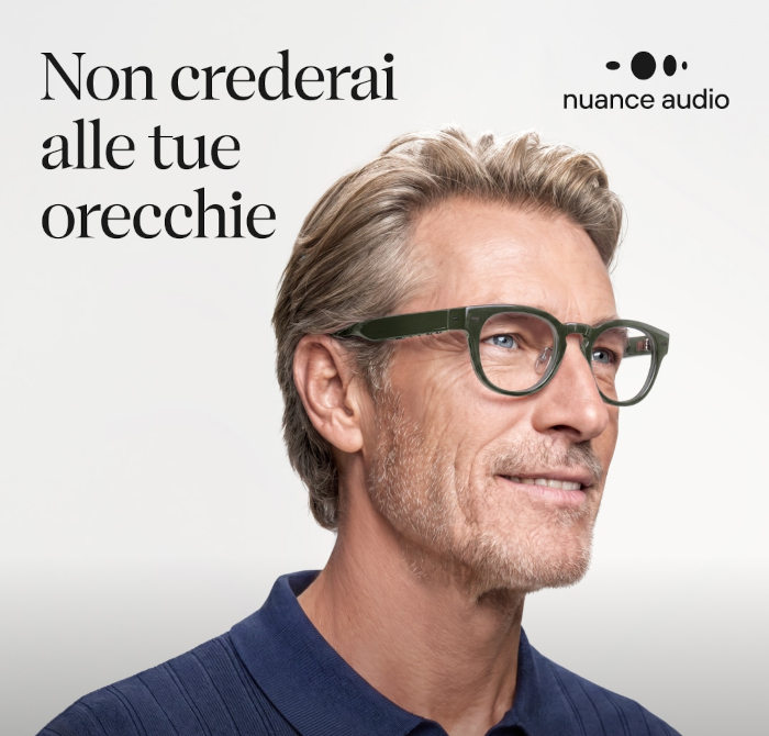 Occhiali acustici per sentire meglio di Luxottica, Nuance Audio Plus